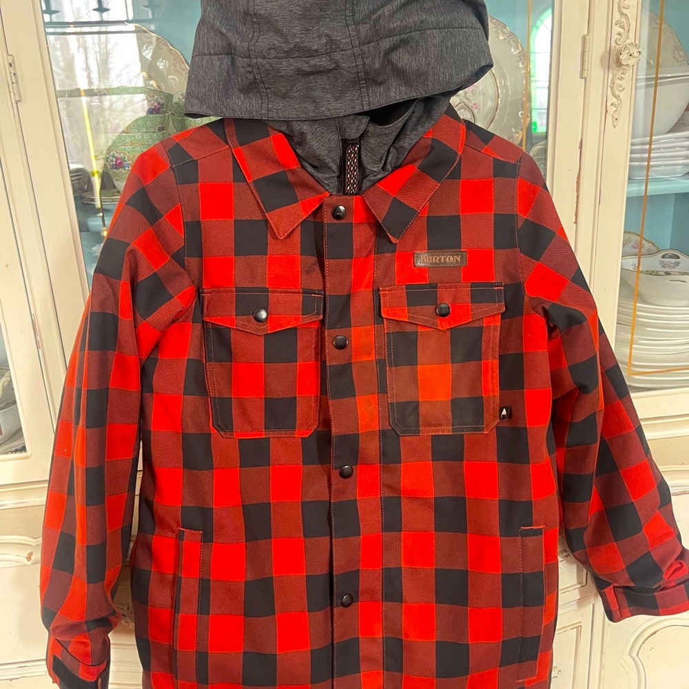 Boys Large Burton Snowboard outfit. Burton Dryride coat and pants.